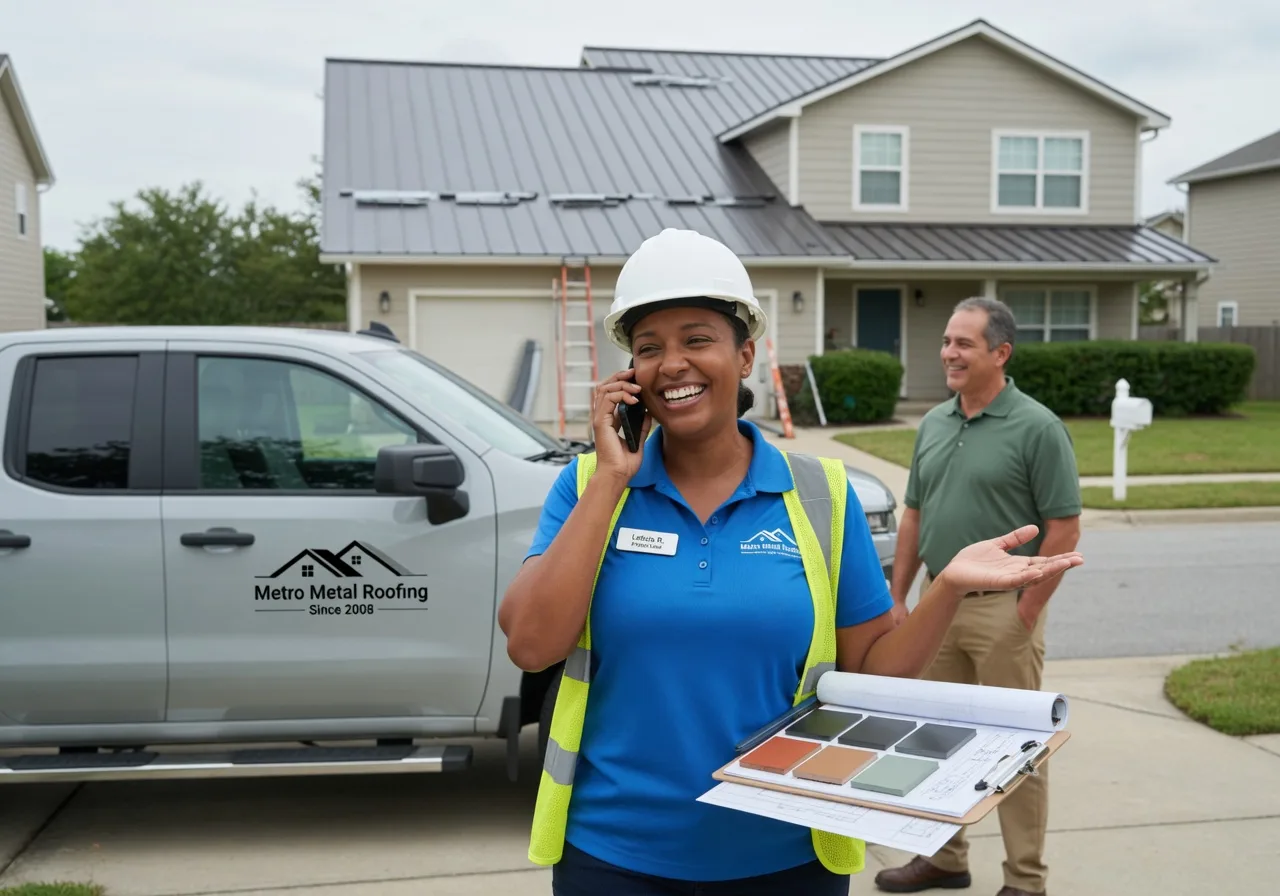 Metal Roof Repair in Carville, LA
