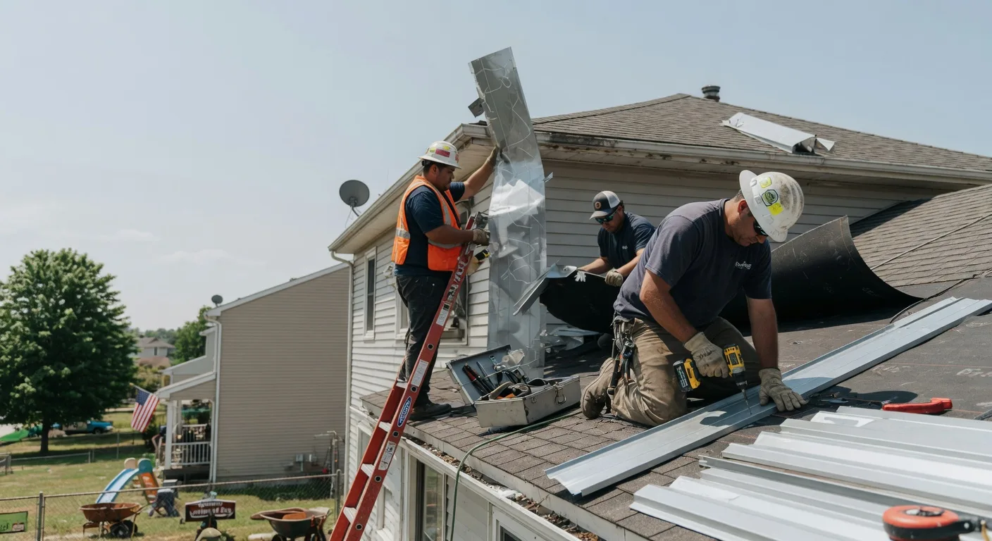 Metal Roof Repair in Carville, LA